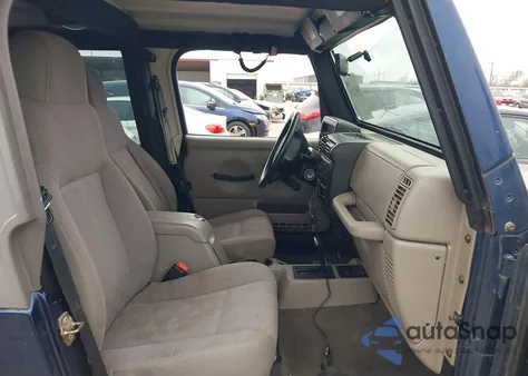 2003 Jeep Wrangler Sport from USA, damaged, VIN 1J4FA49S53P326630